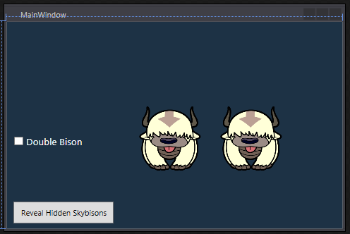 Clicking the checkbox makes TWO Appa's appear!
