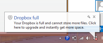 Dropbox Nag Screen