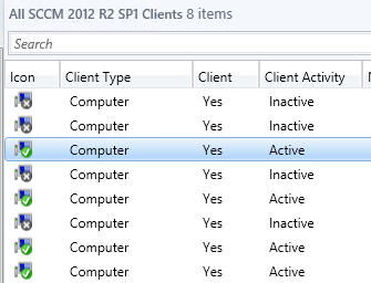 hero graphic for the post SCCM 1602 Query - All Online Machines